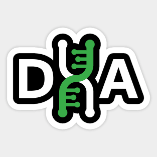 DNA Wordmark Sticker